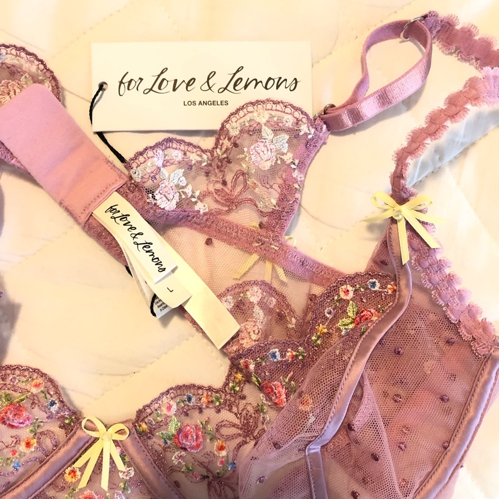For Love & Lemons embroidered bra - Picture 5 of 6
